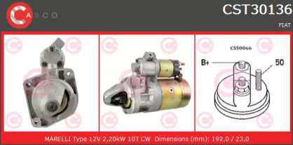 Стартер (CASCO: CST30136RS)