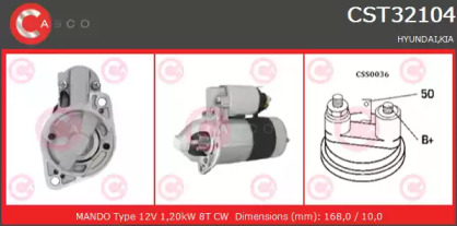 Стартер (CASCO: CST32104AS)