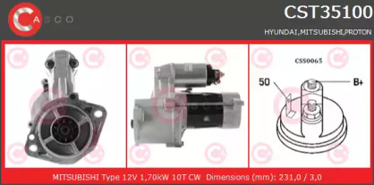 Стартер (CASCO: CST35100AS)