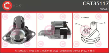 Стартер (CASCO: CST35117AS)