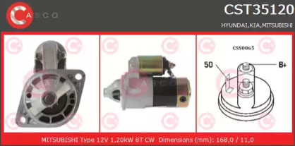 Стартер (CASCO: CST35120AS)