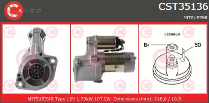 Стартер (CASCO: CST35136AS)