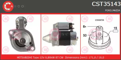 Стартер (CASCO: CST35143AS)