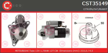 Стартер (CASCO: CST35149AS)