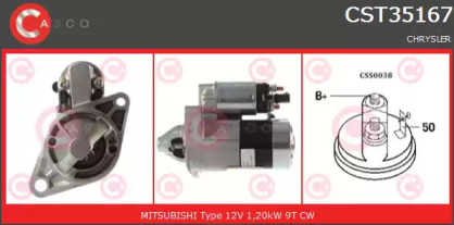 Стартер (CASCO: CST35167AS)
