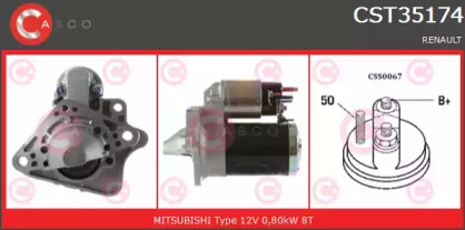 Стартер (CASCO: CST35174GS)