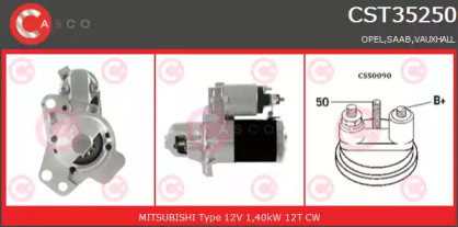 Стартер (CASCO: CST35250GS)