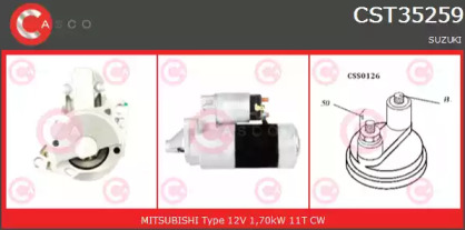 Стартер (CASCO: CST35259GS)