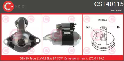 Стартер (CASCO: CST40115AS)