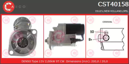 Стартер (CASCO: CST40158AS)