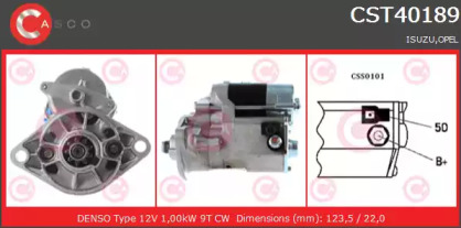 Стартер (CASCO: CST40189AS)