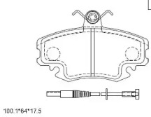 Комплект тормозных колодок (ASIMCO: KD7514)