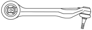 Рычаг независимой подвески колеса (FRAP: 1714)