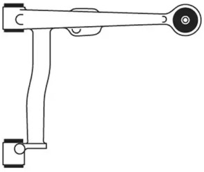 Рычаг независимой подвески колеса (FRAP: 2454)
