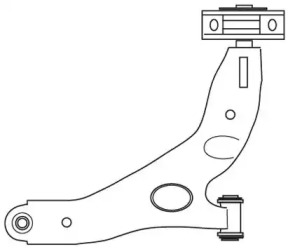 Рычаг независимой подвески колеса (FRAP: 2567)