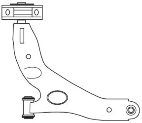 Рычаг независимой подвески колеса (FRAP: 2568)