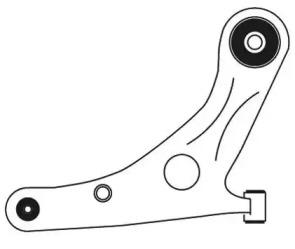 Рычаг независимой подвески колеса (FRAP: 3107)