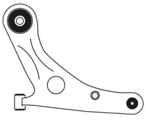 Рычаг независимой подвески колеса (FRAP: 3108)