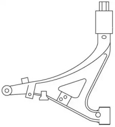 Рычаг независимой подвески колеса (FRAP: 3145)