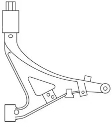 Рычаг независимой подвески колеса (FRAP: 3146)