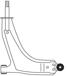 Рычаг независимой подвески колеса (FRAP: 3257)