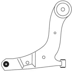 Рычаг независимой подвески колеса (FRAP: 3322)