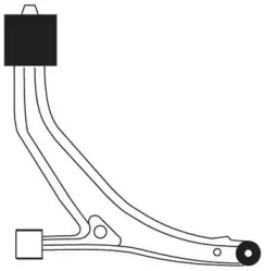 Рычаг независимой подвески колеса (FRAP: 3327)