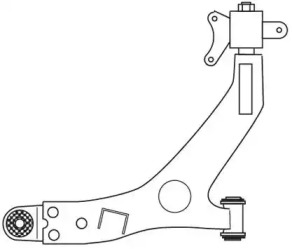 Рычаг независимой подвески колеса (FRAP: 3343)
