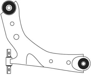 Рычаг независимой подвески колеса (FRAP: 3487)