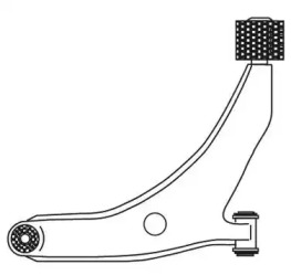 Рычаг независимой подвески колеса (FRAP: 3554)