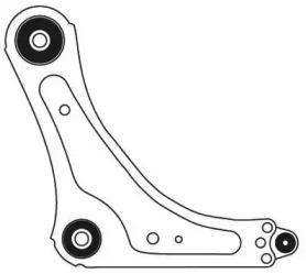 Рычаг независимой подвески колеса (FRAP: 3803)