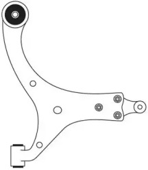 Рычаг независимой подвески колеса (FRAP: 3846)