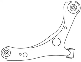 Рычаг независимой подвески колеса (FRAP: 3923)