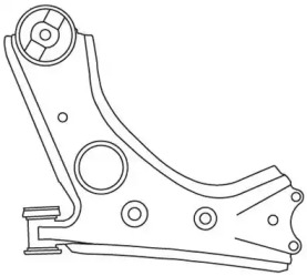 Рычаг независимой подвески колеса (FRAP: 3987)