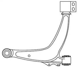 Рычаг независимой подвески колеса (FRAP: 4418)