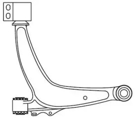 Рычаг независимой подвески колеса (FRAP: 4419)