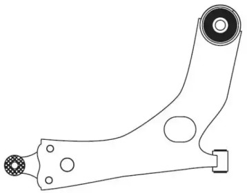 Рычаг независимой подвески колеса (FRAP: 4498)