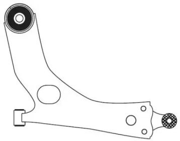 Рычаг независимой подвески колеса (FRAP: 4499)