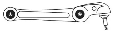 Рычаг независимой подвески колеса (FRAP: 4543)