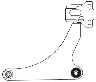 Рычаг независимой подвески колеса (FRAP: 4599)
