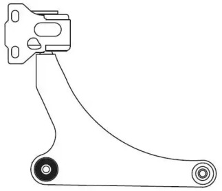 Рычаг независимой подвески колеса (FRAP: 4600)