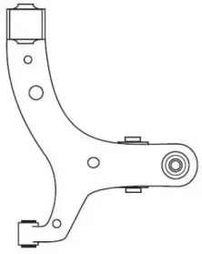 Рычаг независимой подвески колеса (FRAP: 4614)