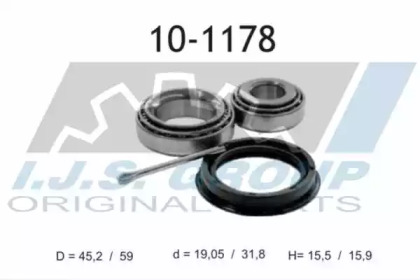 Комплект подшипника (IJS GROUP: 10-1178)