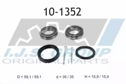 Комплект подшипника (IJS GROUP: 10-1352)