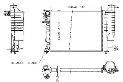 Теплообменник (ORDONEZ: 1020063809)