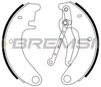 Комлект тормозных накладок (BREMSI: GF0093)