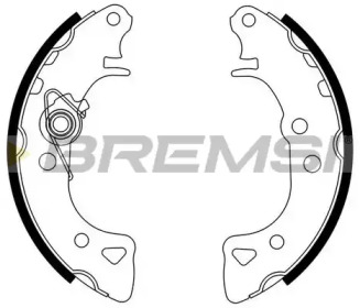 Комлект тормозных накладок (BREMSI: GF0103)