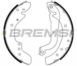 Комлект тормозных накладок (BREMSI: GF0179)