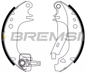 Комлект тормозных накладок (BREMSI: GF0382-2)