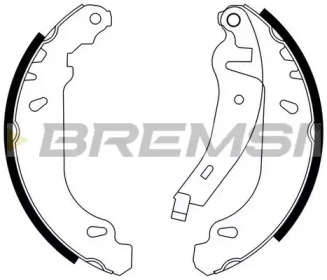 Комлект тормозных накладок (BREMSI: GF0415-2)